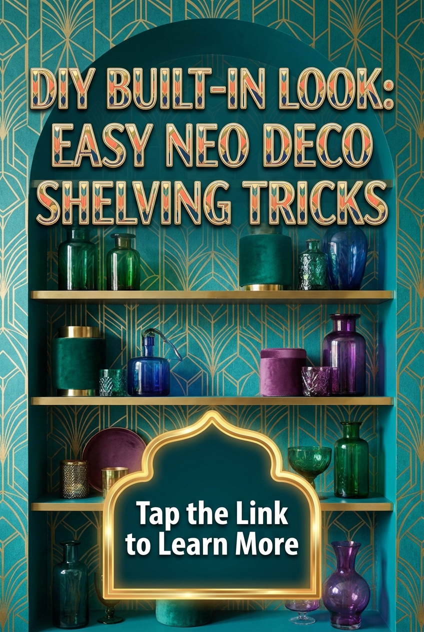 DIY Built-In Look: Easy Neo Deco Shelving Tricks - photo 2