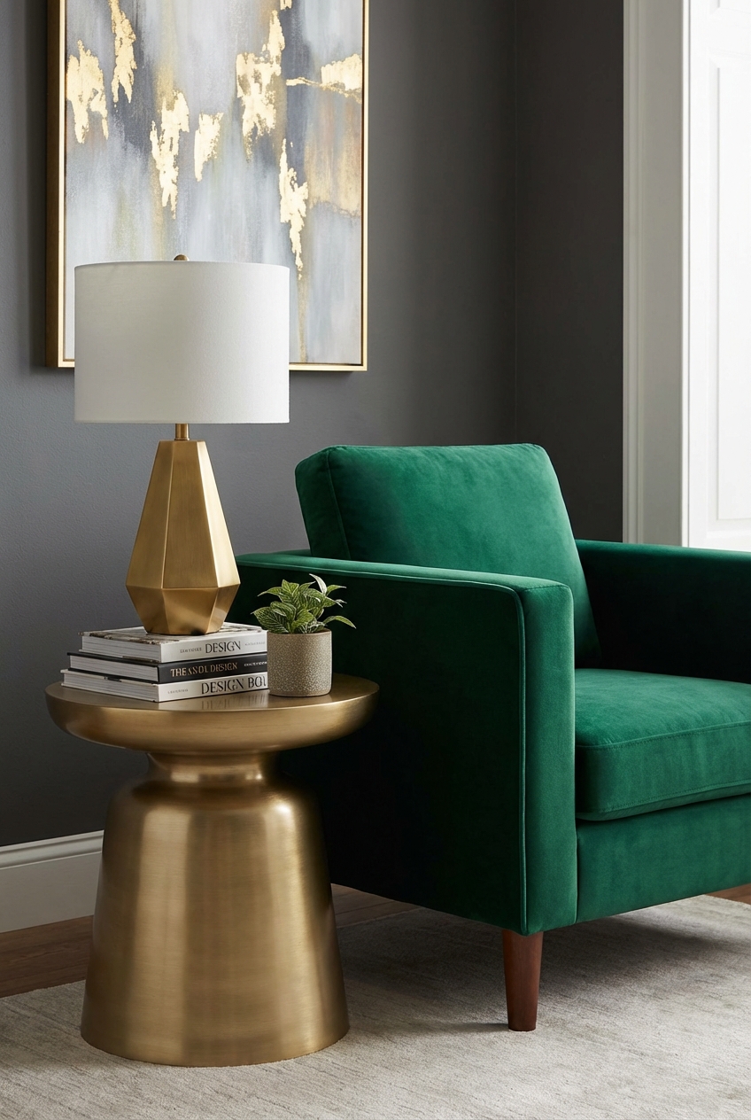 How to Keep Velvet and Gold from Feeling Dated