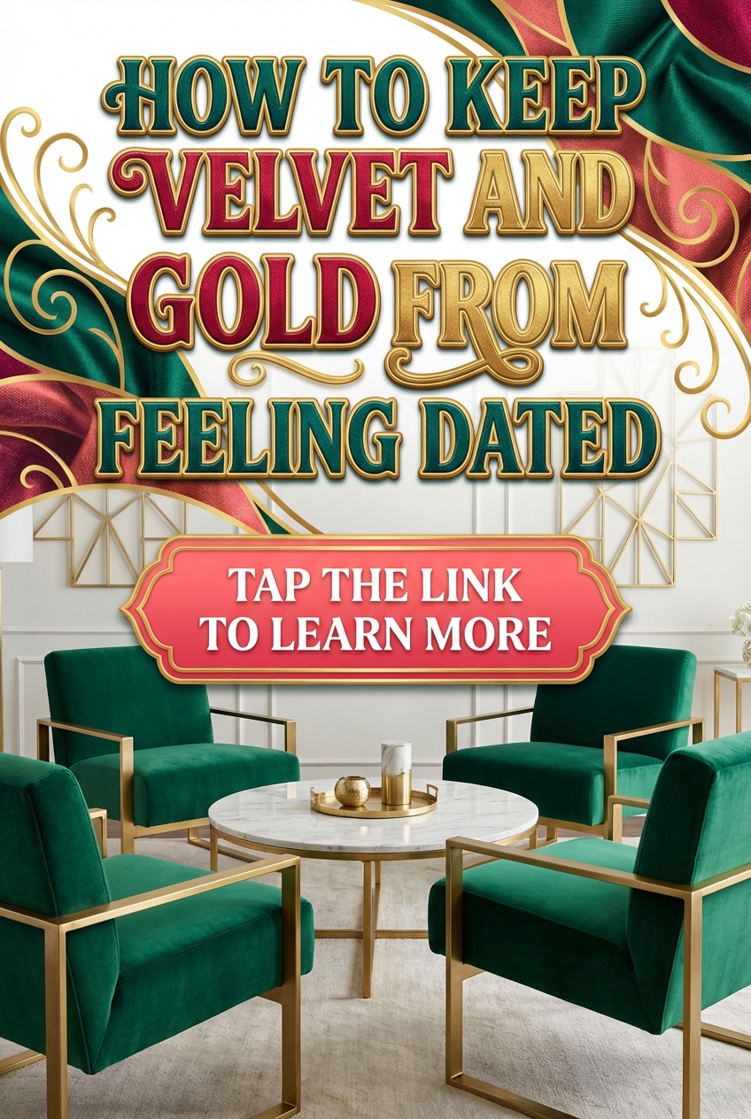 How to Keep Velvet and Gold from Feeling Dated - photo 2