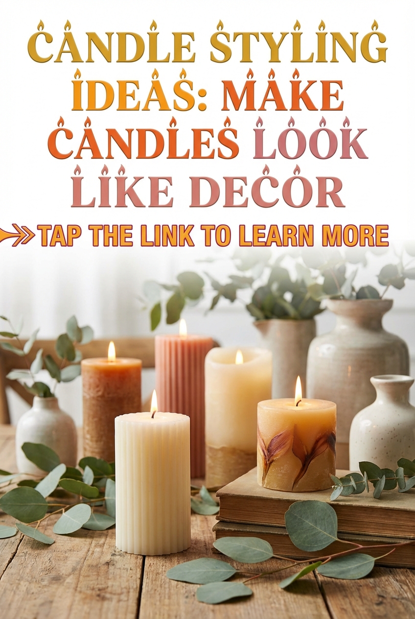 Candle Styling Ideas: Make Candles Look Like Decor - photo 2