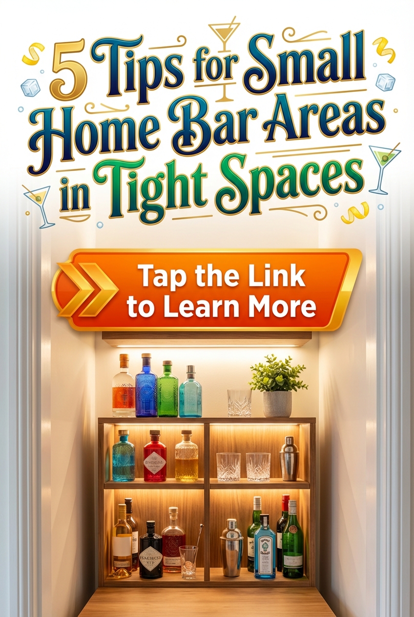 5 Tips for Small Home Bar Areas in Tight Spaces - photo 2