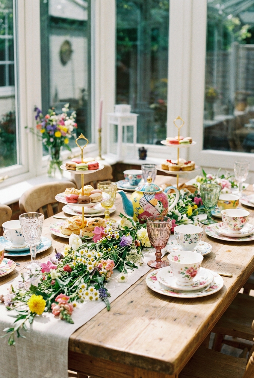 Charming Tea Party Table Settings Ideas for Your Event