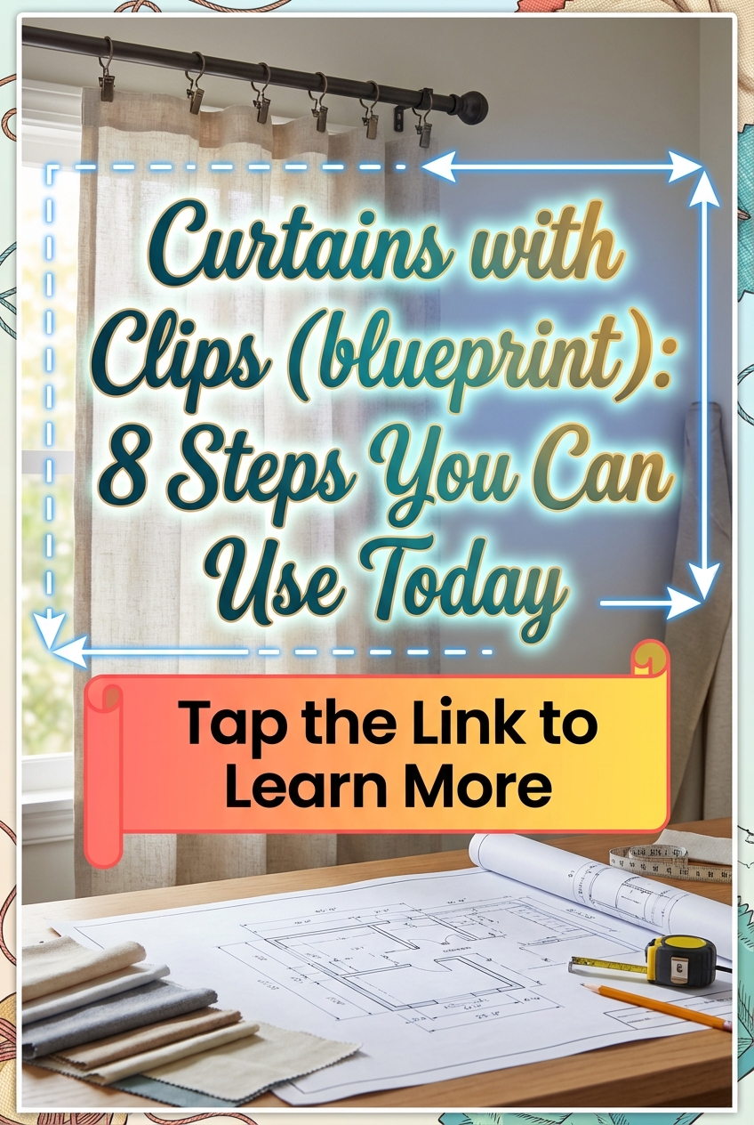 Curtains with Clips (blueprint): 8 Steps You Can Use Today - photo 2