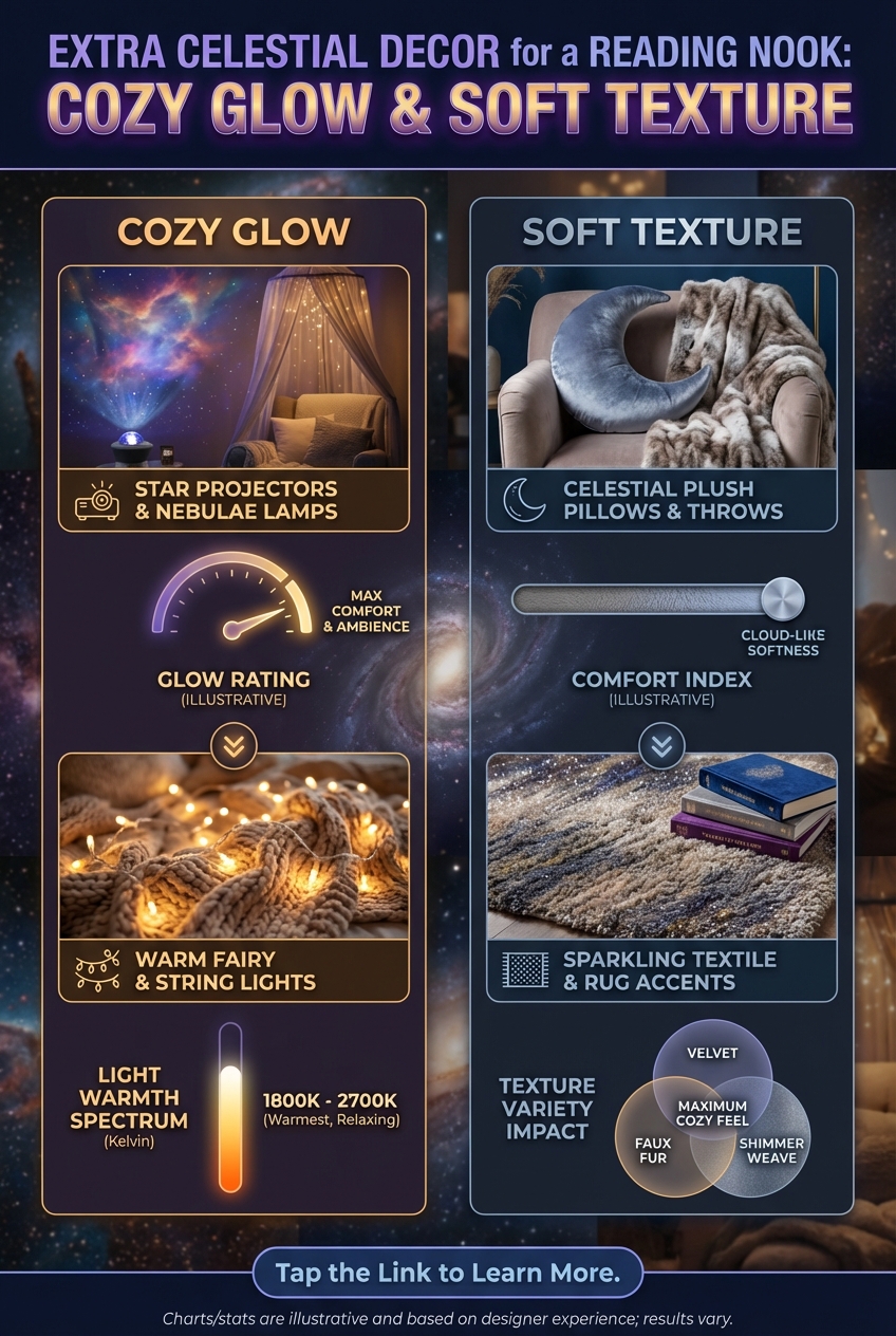 Extra Celestial Decor for a Reading Nook: Cozy Glow and Soft Texture - photo 3