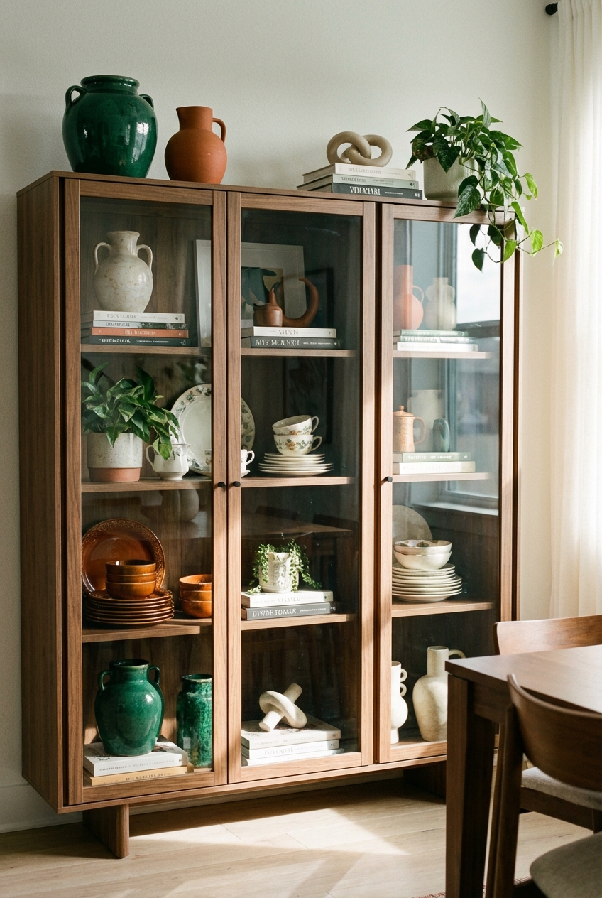5 Tips for Dining Room Hutch Decorating Ideas Display