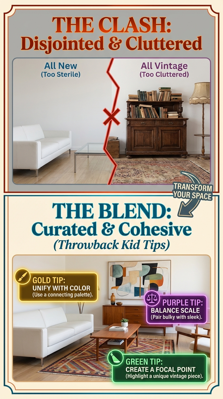 How to Mix New Furniture with Vintage Finds (Throwback Kid Tips) - photo 5