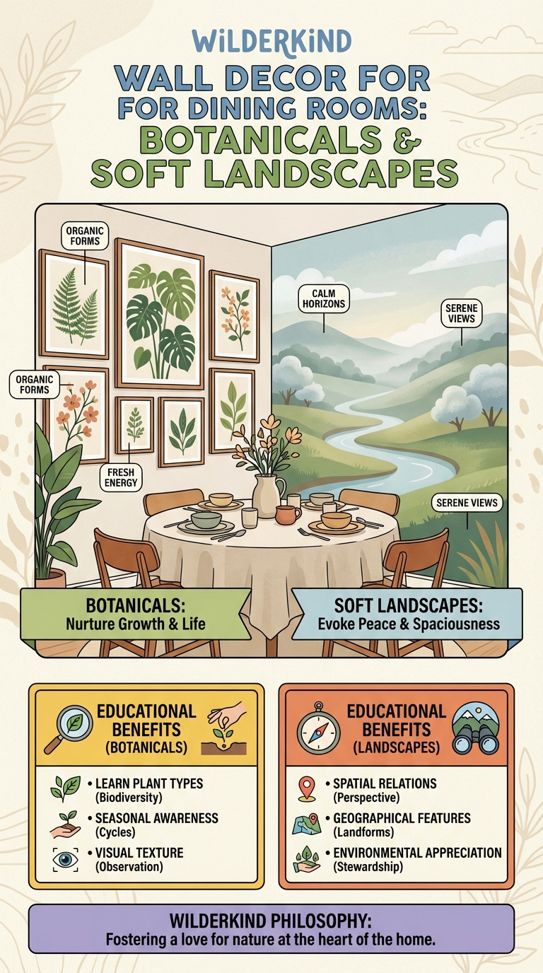 Wilderkind Wall Decor for Dining Rooms: Botanicals and Soft Landscapes - photo 4