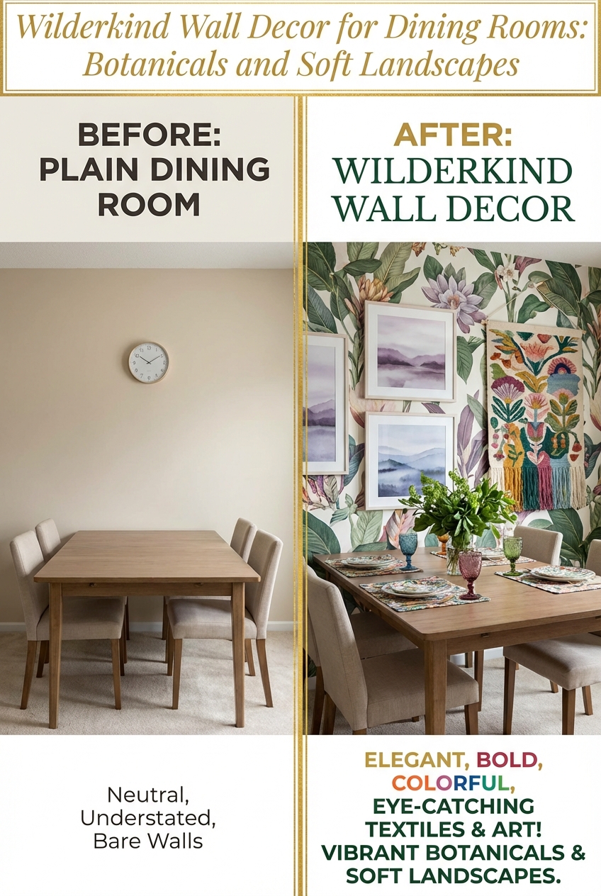 Wilderkind Wall Decor for Dining Rooms: Botanicals and Soft Landscapes - photo 5