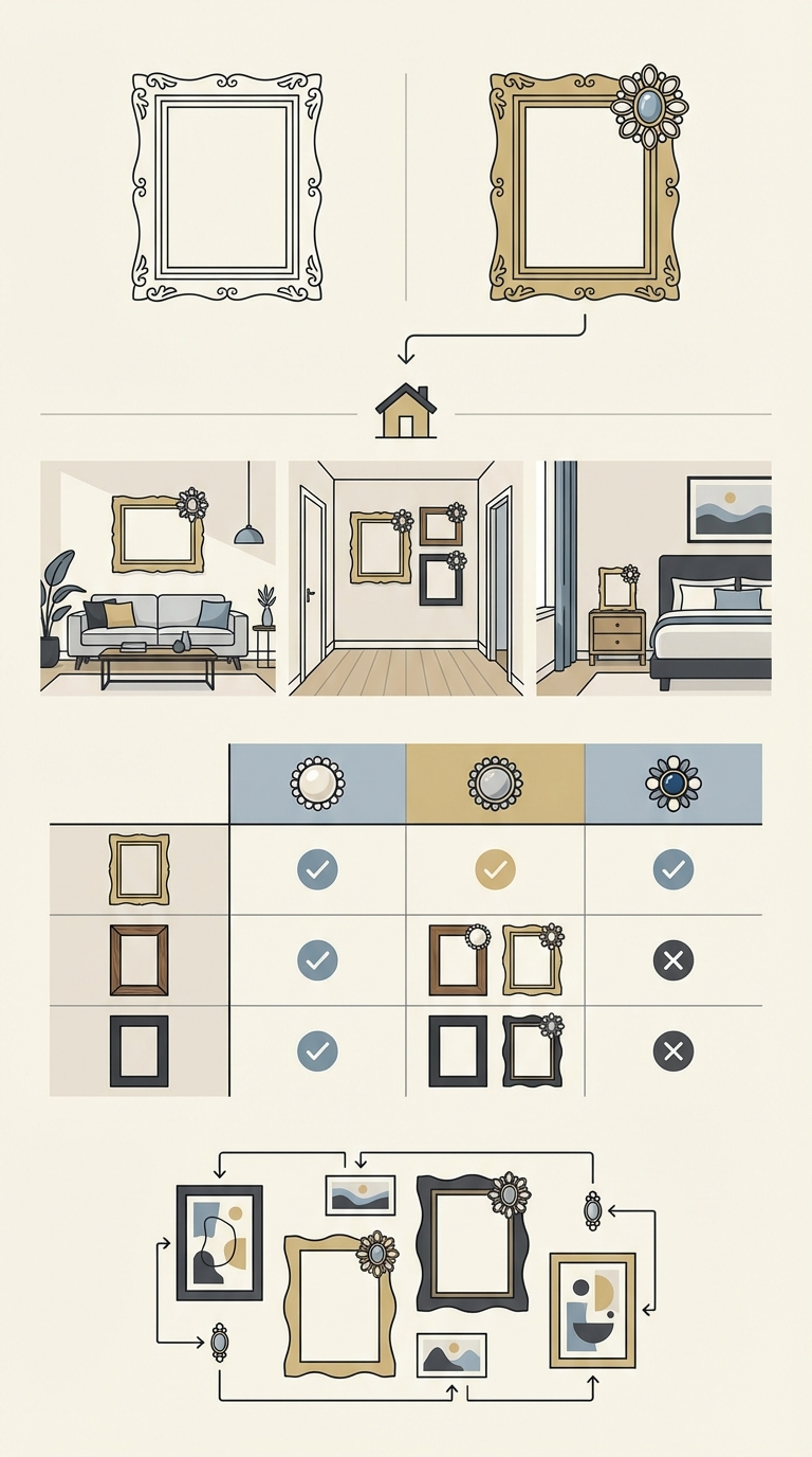 How to Style Antique Frames in a Modern Home (Brooched Edition) - photo 3