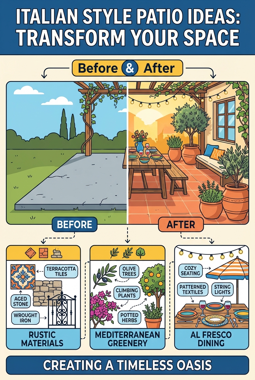 Italian Style Patio Ideas Transform Your Space - photo 4