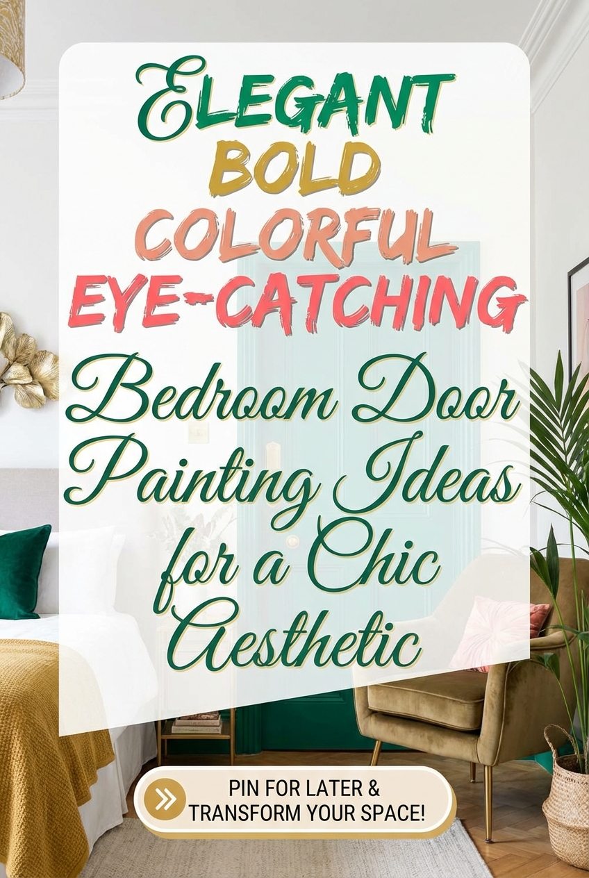 Bedroom Door Painting Ideas for a Chic Aesthetic - photo 2
