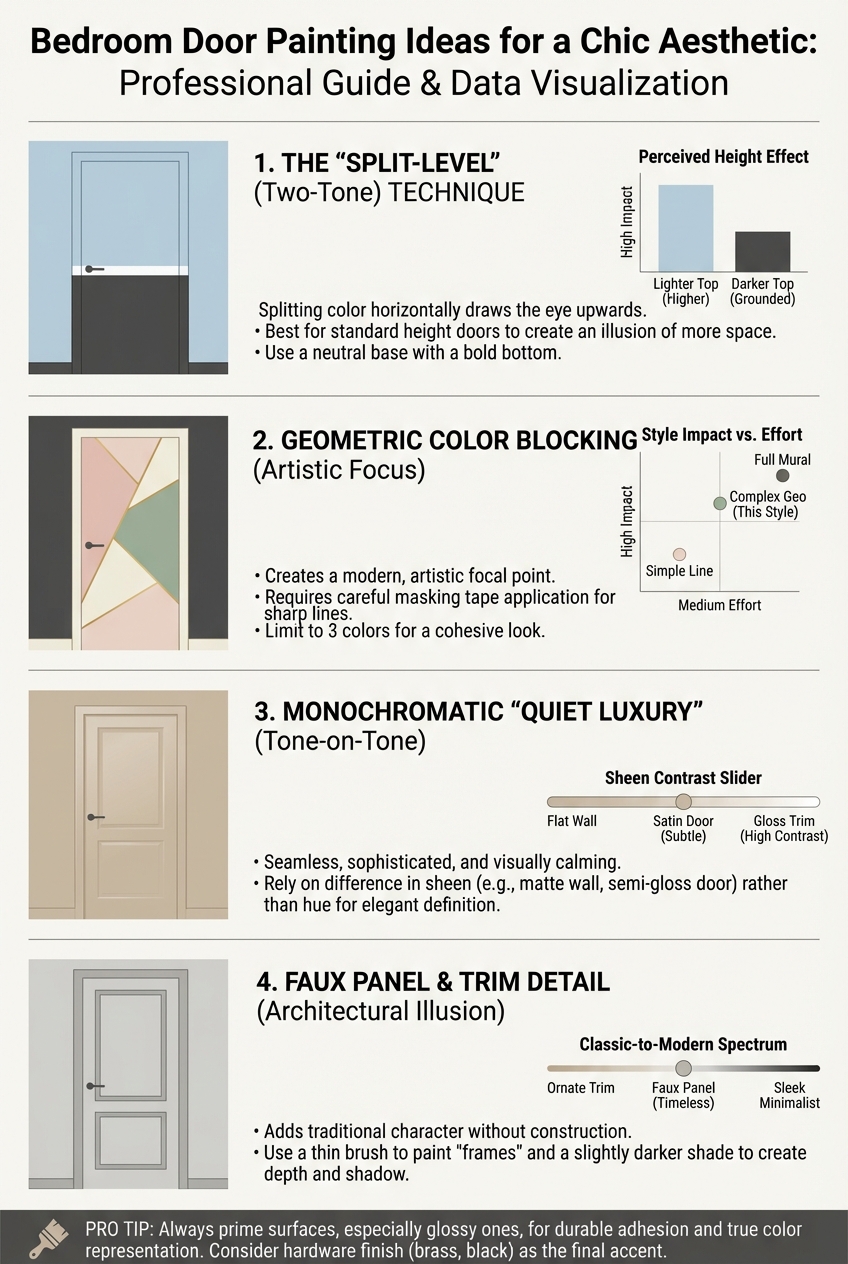 Bedroom Door Painting Ideas for a Chic Aesthetic - photo 3