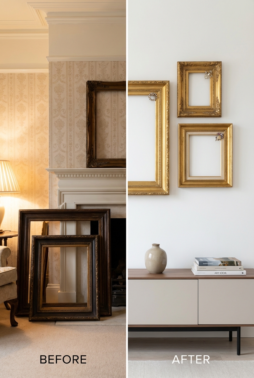 How to Style Antique Frames in a Modern Home (Brooched Edition) - photo 5
