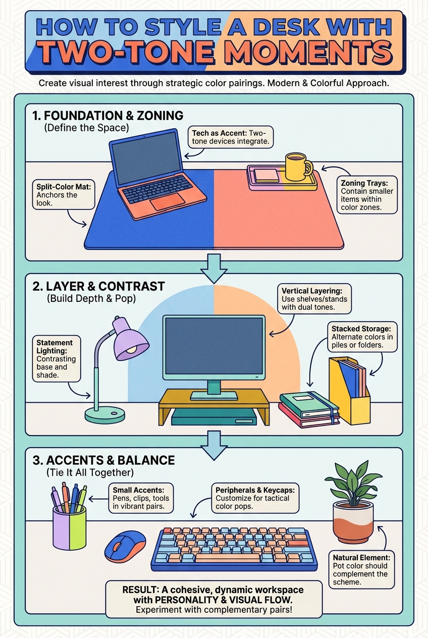 How to Style a Desk with Two-Tone Moments - photo 4