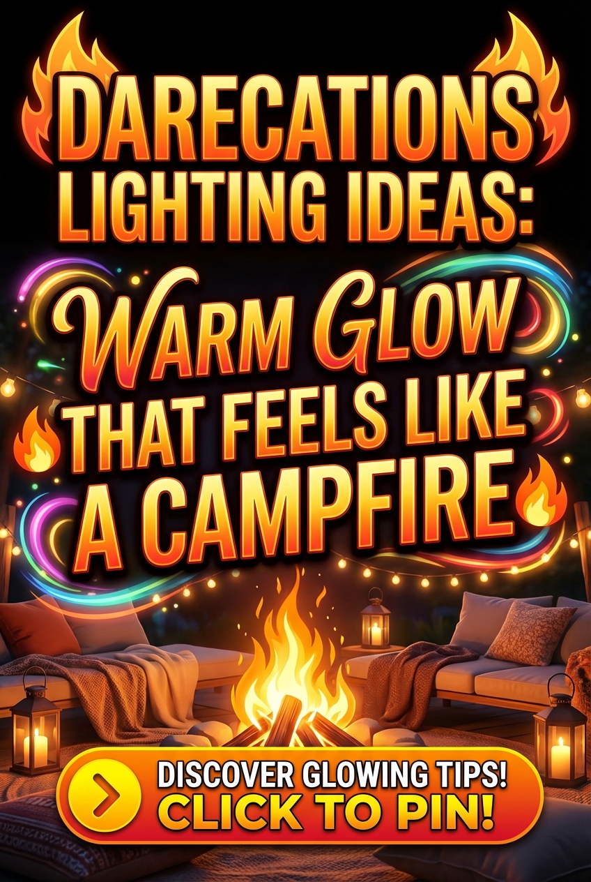 Darecations Lighting Ideas: Warm Glow That Feels Like a Campfire - photo 2