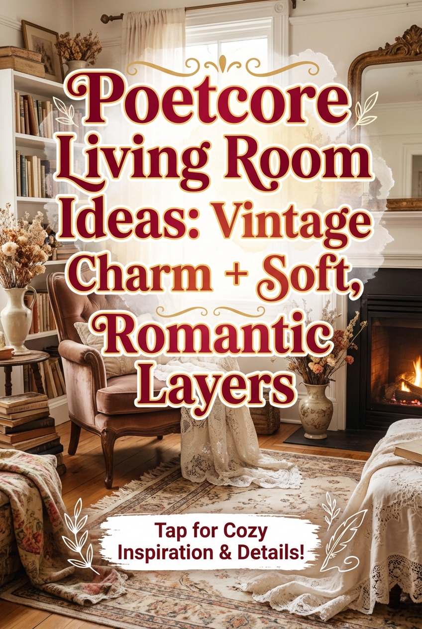 Poetcore Living Room Ideas: Vintage Charm + Soft, Romantic Layers - photo 2