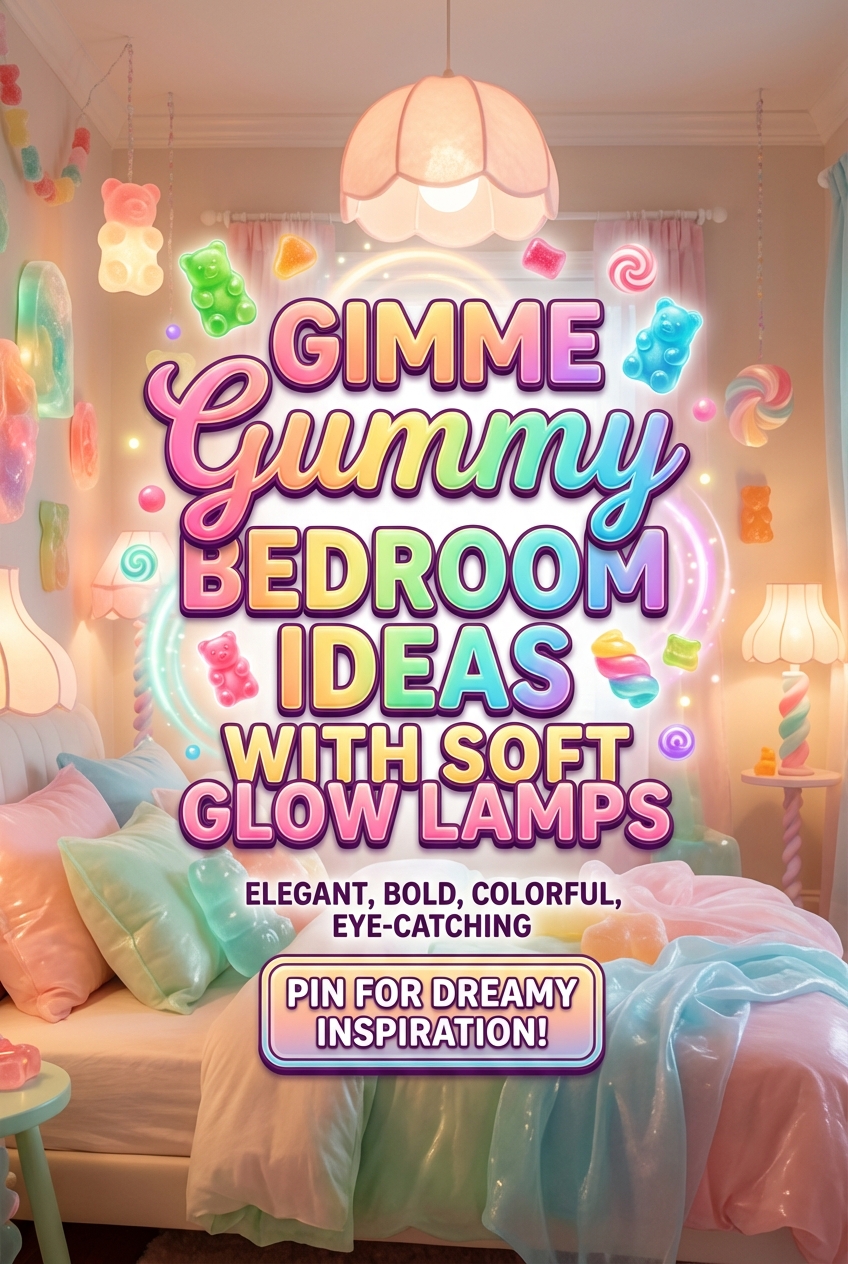 Gimme Gummy Bedroom Ideas with Soft Glow Lamps - photo 2