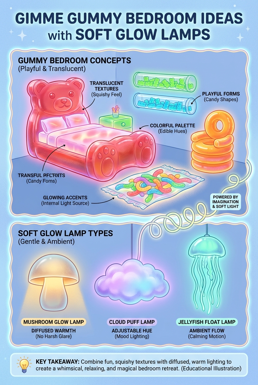 Gimme Gummy Bedroom Ideas with Soft Glow Lamps - photo 4
