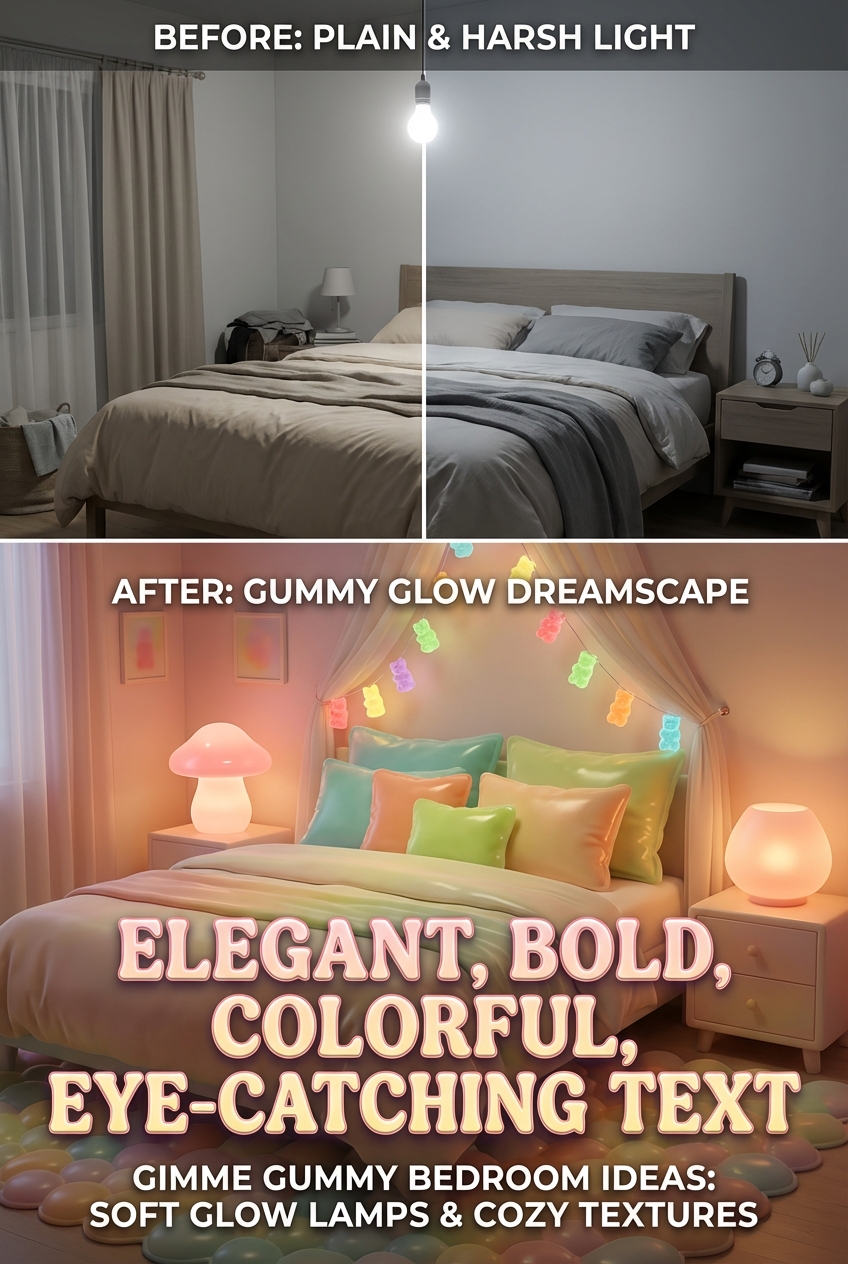Gimme Gummy Bedroom Ideas with Soft Glow Lamps - photo 5