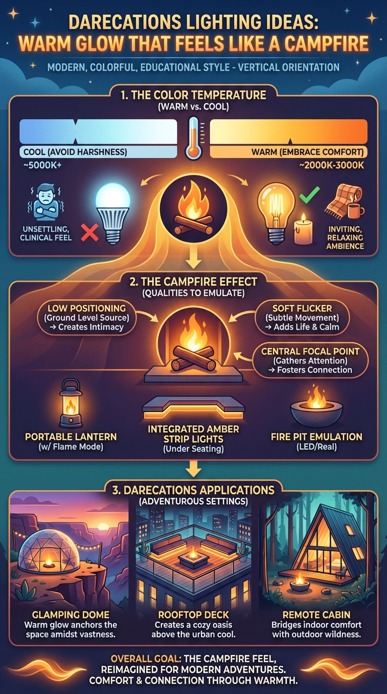 Darecations Lighting Ideas: Warm Glow That Feels Like a Campfire - photo 4