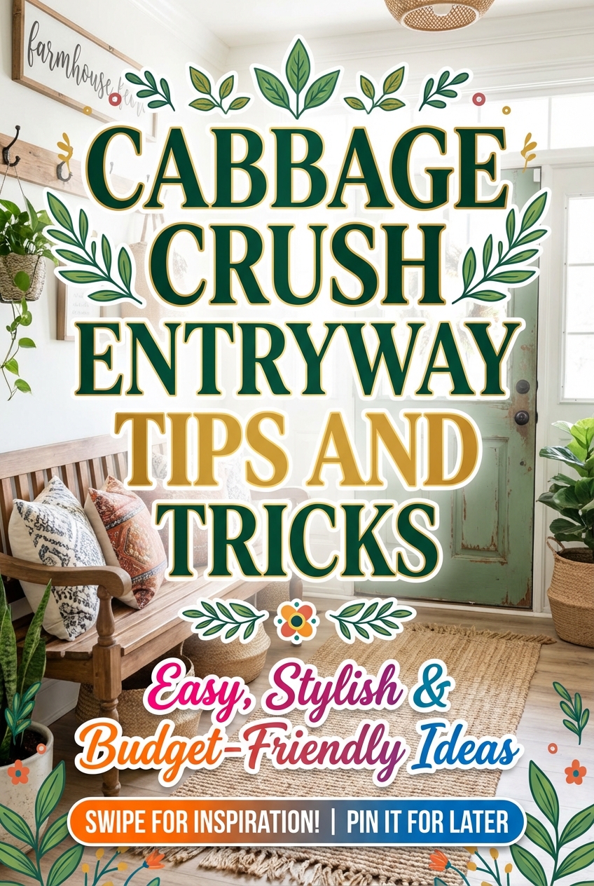 Cabbage Crush Entryway Tips and Tricks - photo 2