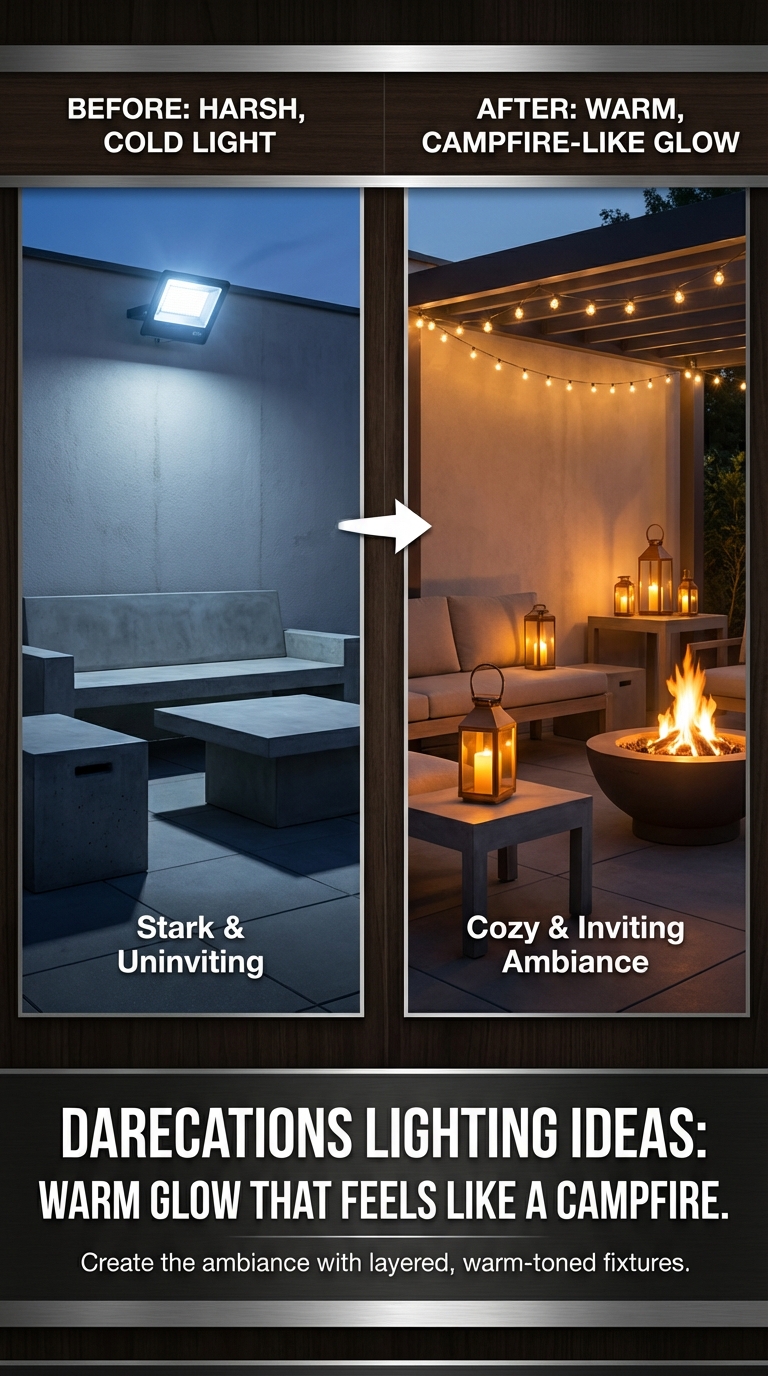 Darecations Lighting Ideas: Warm Glow That Feels Like a Campfire - photo 5