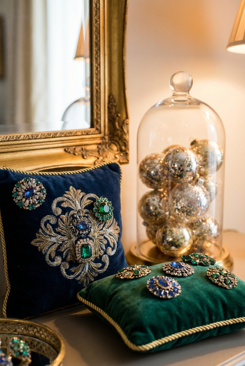 Brooched Decor Inspiration: 25 Ways to Add Elegant Shine