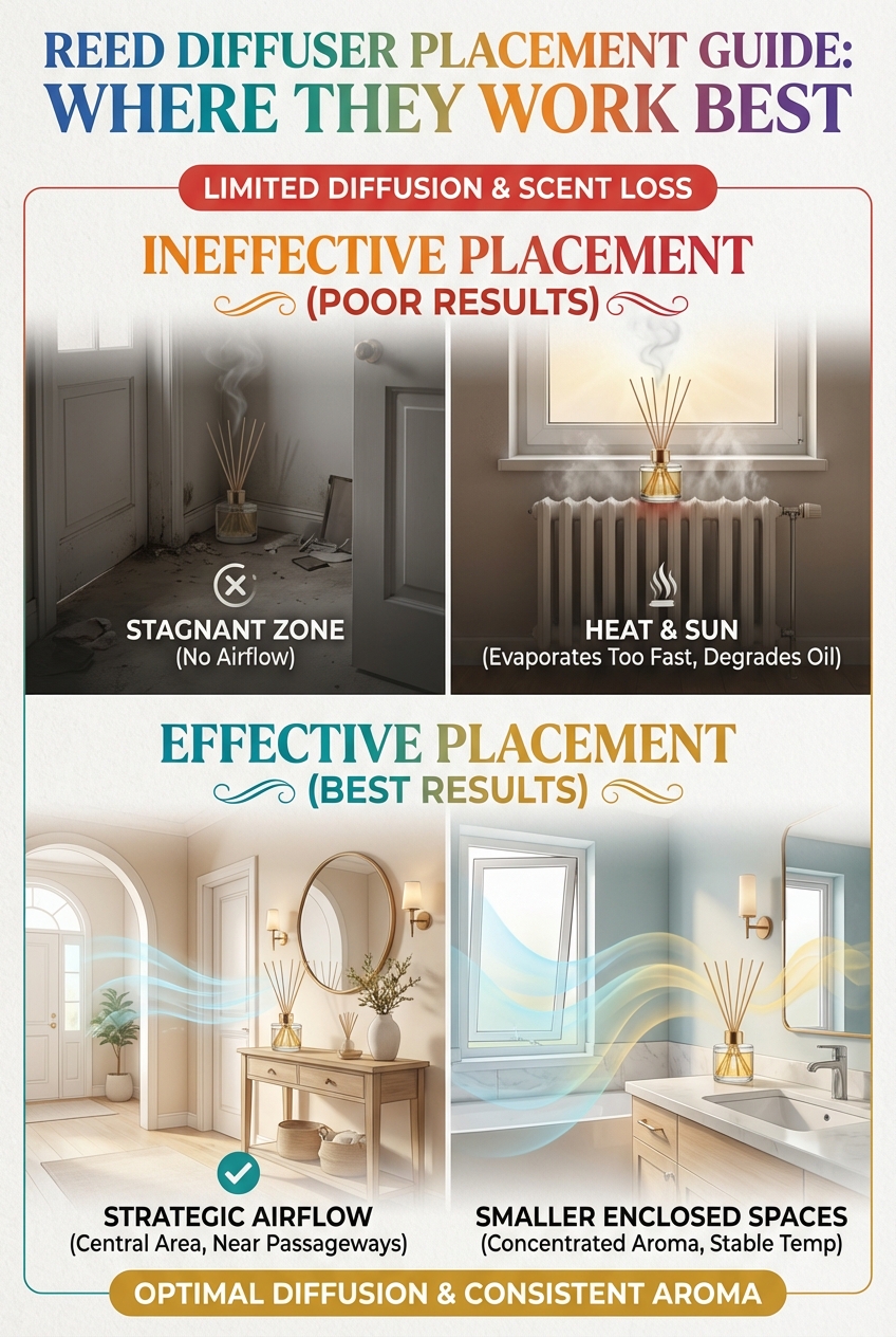 Reed Diffuser Placement Guide: Where They Work Best - photo 5
