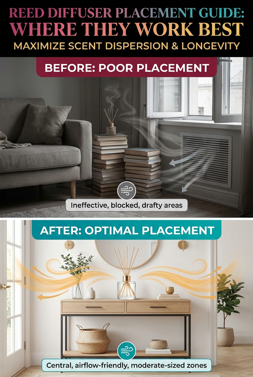 Reed Diffuser Placement Guide: Where They Work Best - photo 5