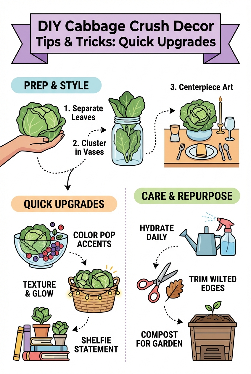 DIY Cabbage Crush Decor Tips and Tricks: quick upgrades - photo 4