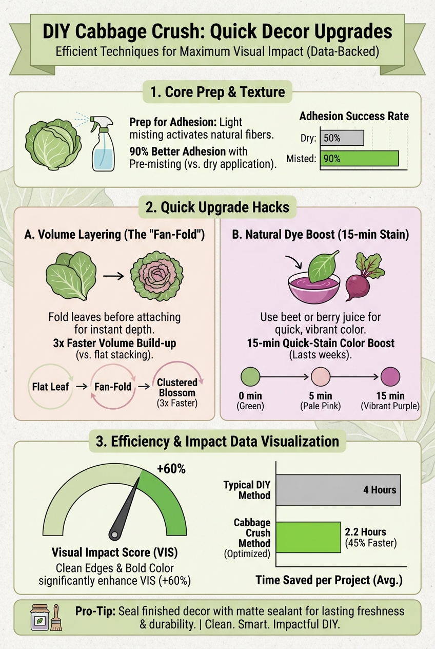 DIY Cabbage Crush Decor Tips and Tricks: quick upgrades - photo 3