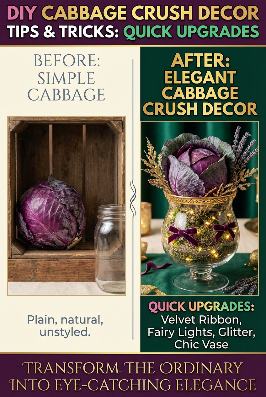 DIY Cabbage Crush Decor Tips and Tricks: quick upgrades - photo 5
