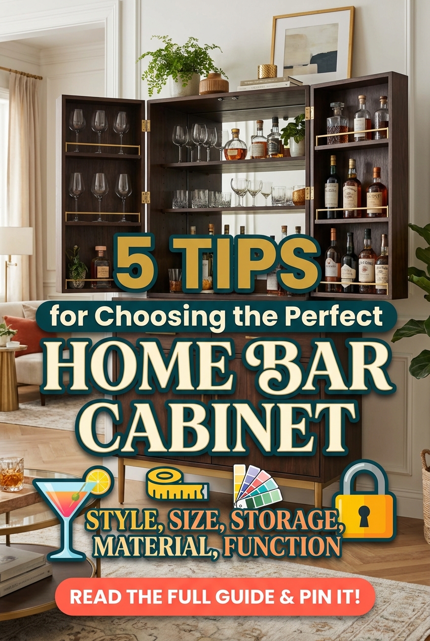 5 Tips for Choosing the Perfect Home Bar Cabinet - photo 2