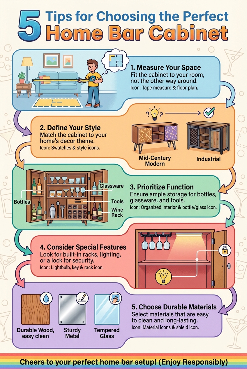 5 Tips for Choosing the Perfect Home Bar Cabinet - photo 4