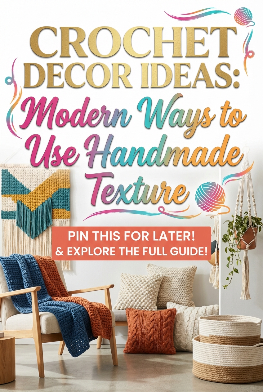 Crochet Decor Ideas: Modern Ways to Use Handmade Texture - photo 2
