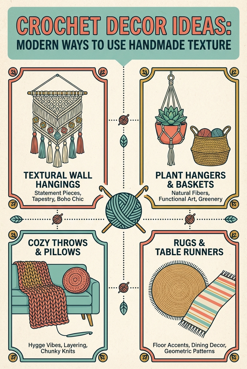 Crochet Decor Ideas: Modern Ways to Use Handmade Texture - photo 4
