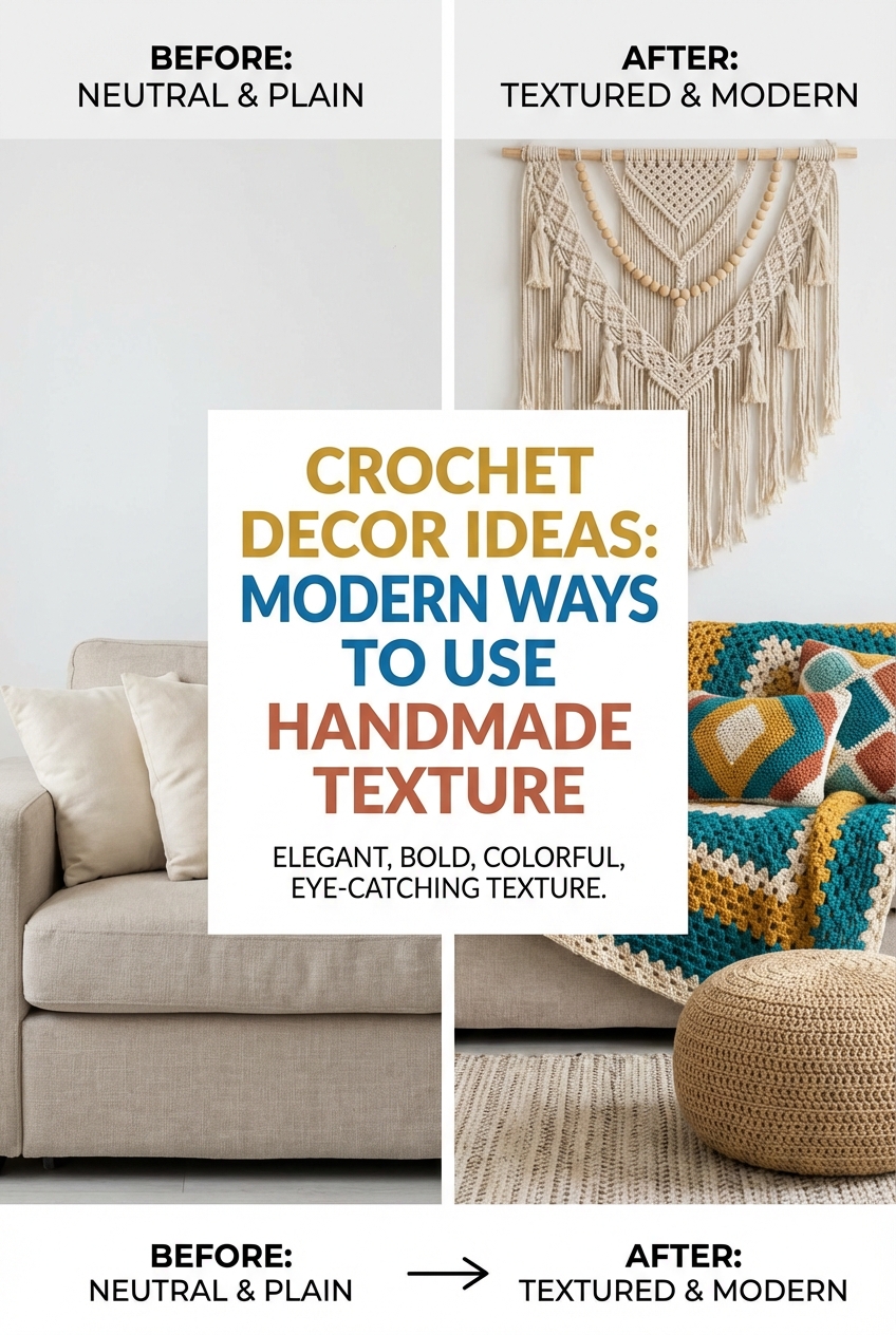 Crochet Decor Ideas: Modern Ways to Use Handmade Texture - photo 5