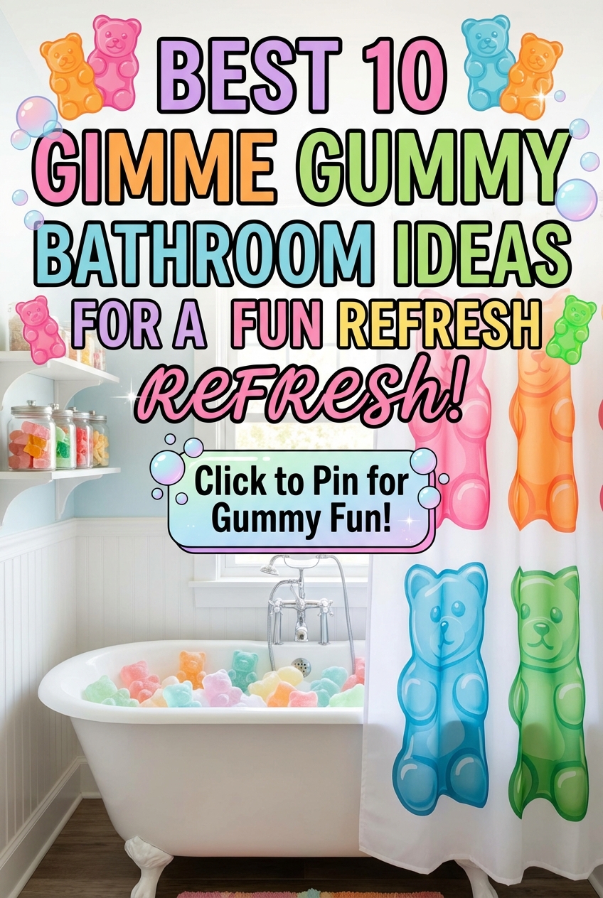 Best 10 Gimme Gummy Bathroom Ideas for a Fun Refresh - photo 2