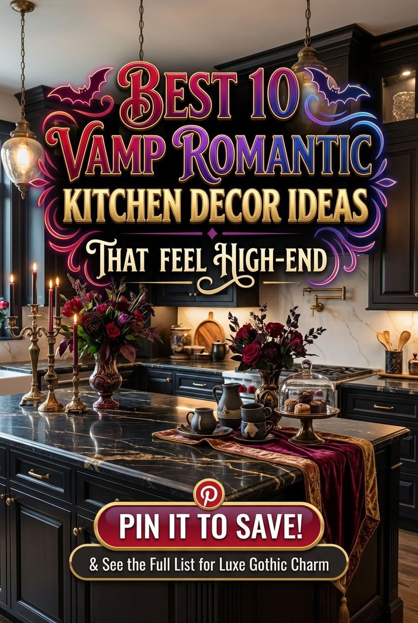 Best 10 Vamp Romantic Kitchen Decor Ideas That Feel High-End - photo 2