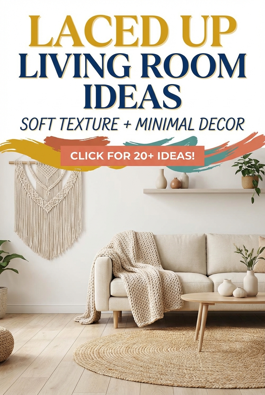 Laced Up Living Room Ideas: Soft Texture + Minimal Decor - photo 2