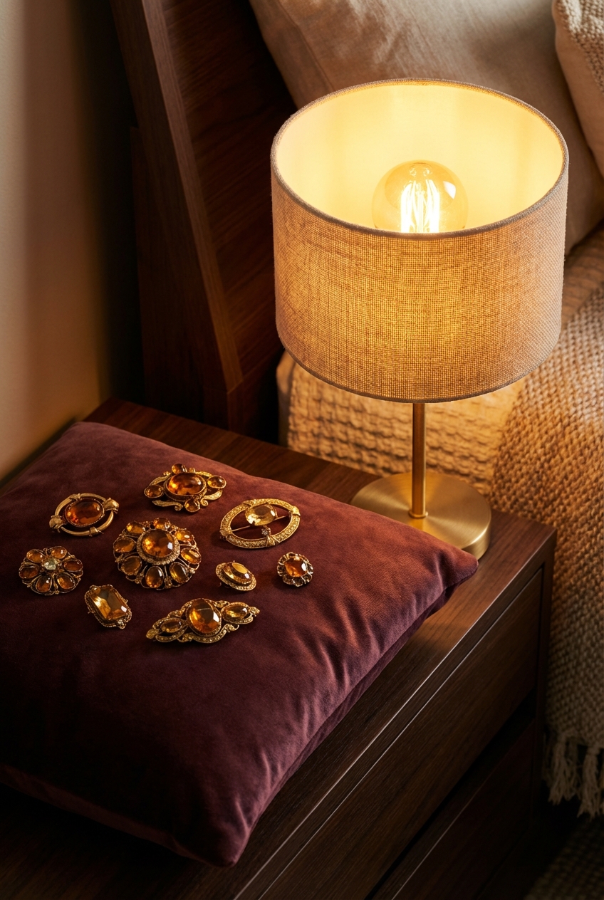 How to Choose Warm Bulbs for Brooched Decor (So Gold Looks Rich)