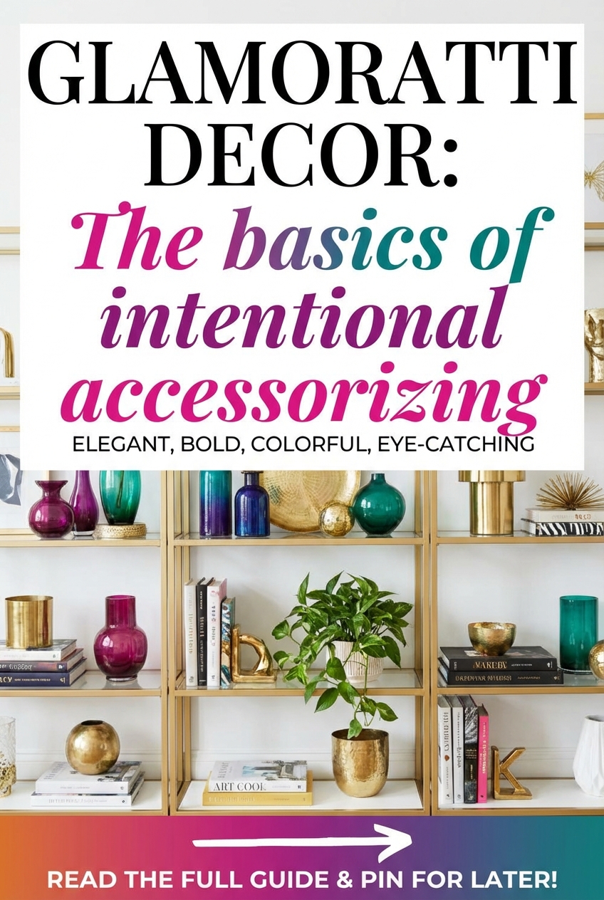 Glamoratti Decor: The basics of intentional accessorizing - photo 2