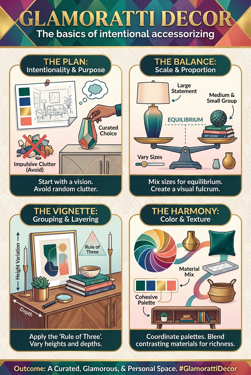 Glamoratti Decor: The basics of intentional accessorizing - photo 4