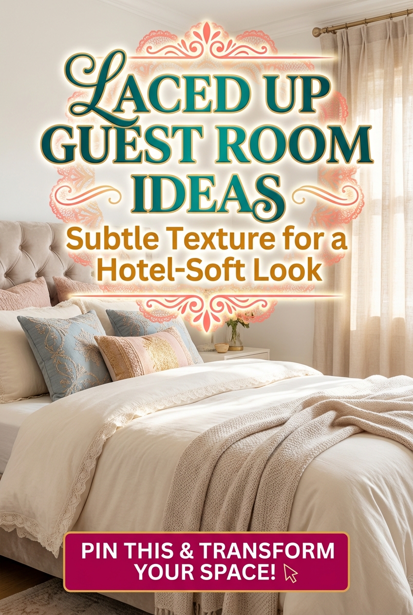 Laced Up Guest Room Ideas: Subtle Texture for a Hotel-Soft Look - photo 2