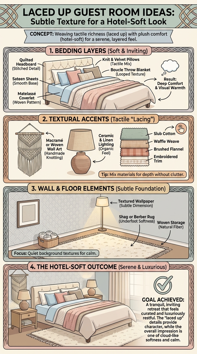 Laced Up Guest Room Ideas: Subtle Texture for a Hotel-Soft Look - photo 4