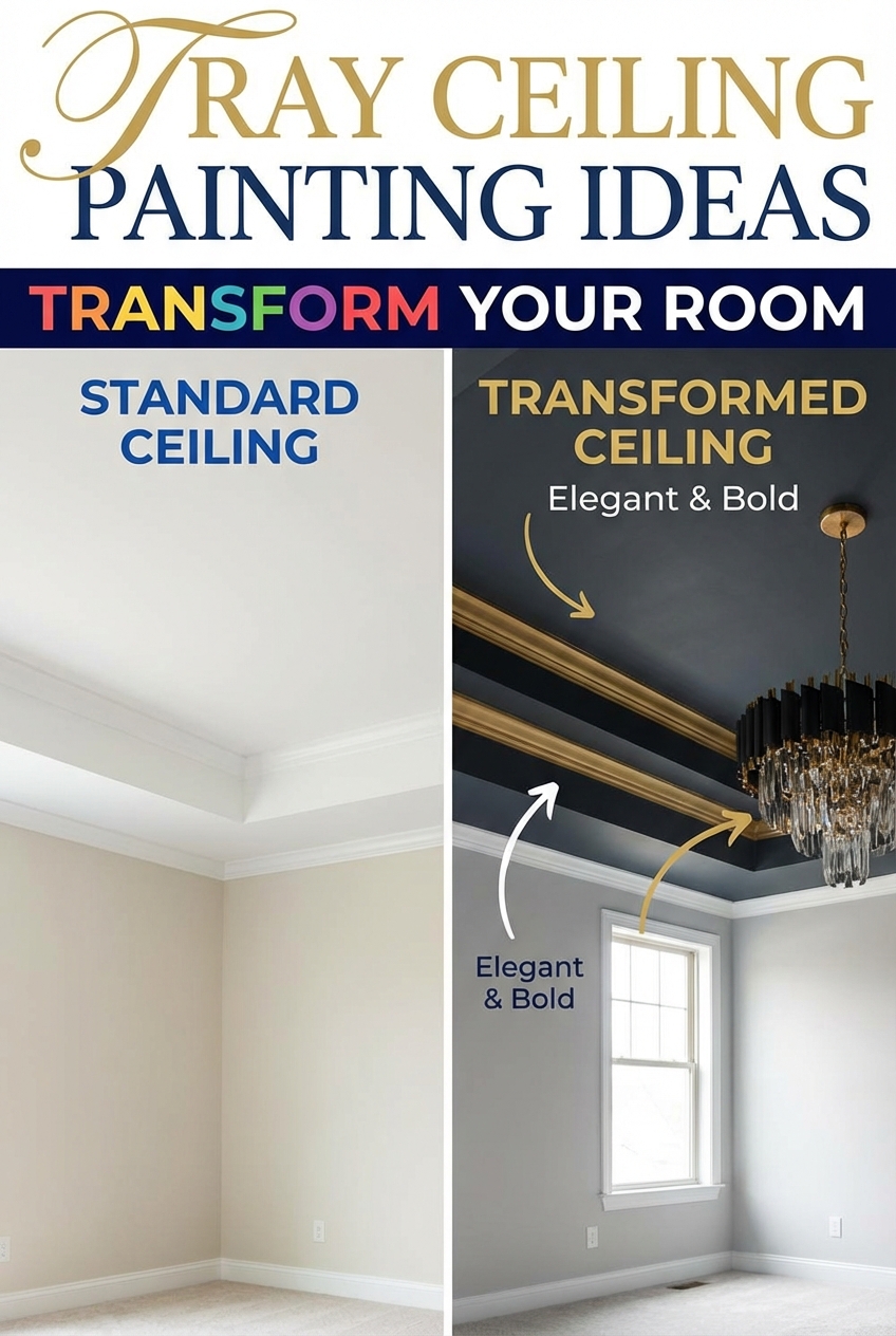 Tray Ceiling Painting Ideas to Transform Your Room - photo 5