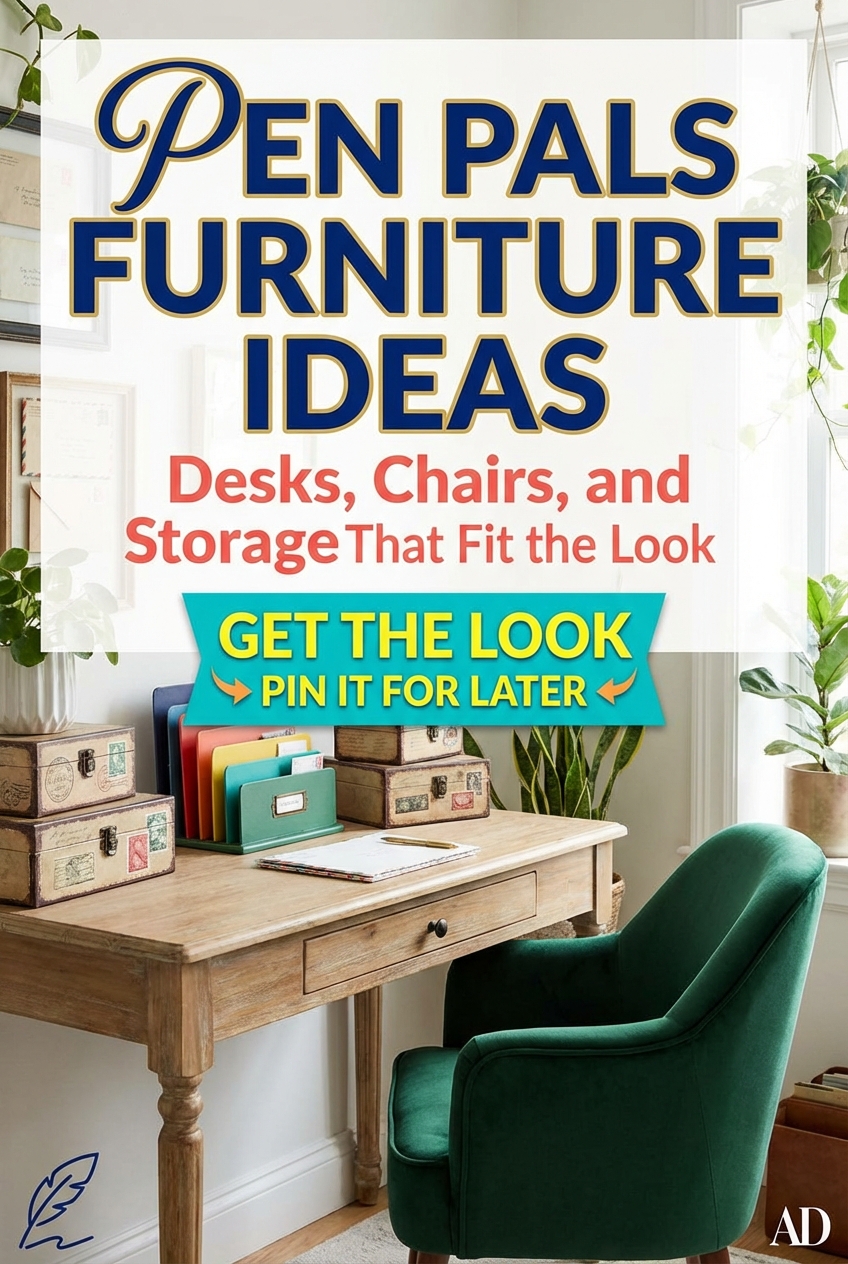 Pen Pals Furniture Ideas: Desks, Chairs, and Storage That Fit the Look - photo 2