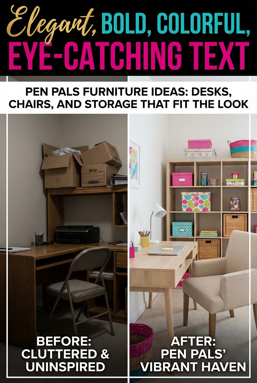 Pen Pals Furniture Ideas: Desks, Chairs, and Storage That Fit the Look - photo 5