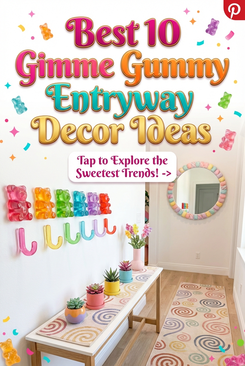 Best 10 Gimme Gummy Entryway Decor Ideas - photo 2