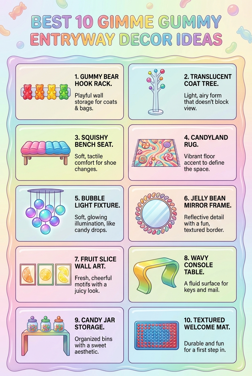 Best 10 Gimme Gummy Entryway Decor Ideas - photo 4